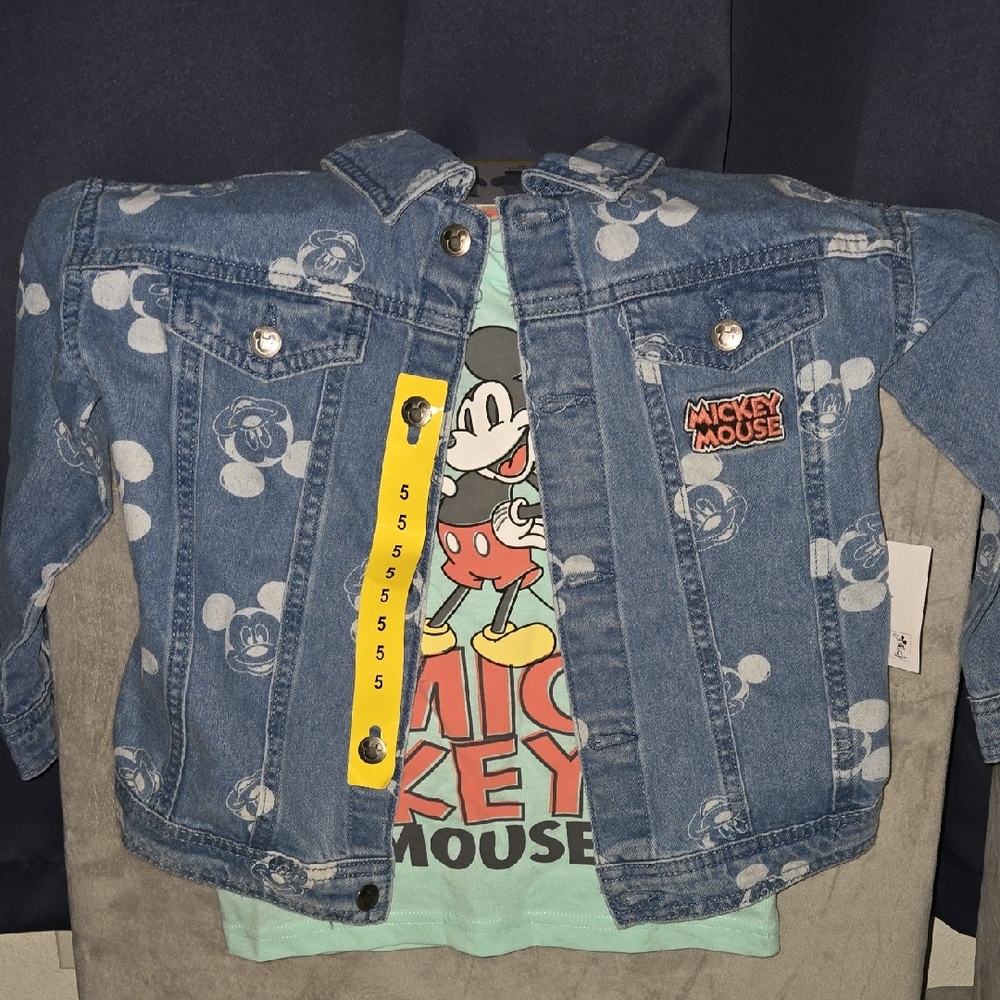 Disney Mickey Mouse Denim Jacket